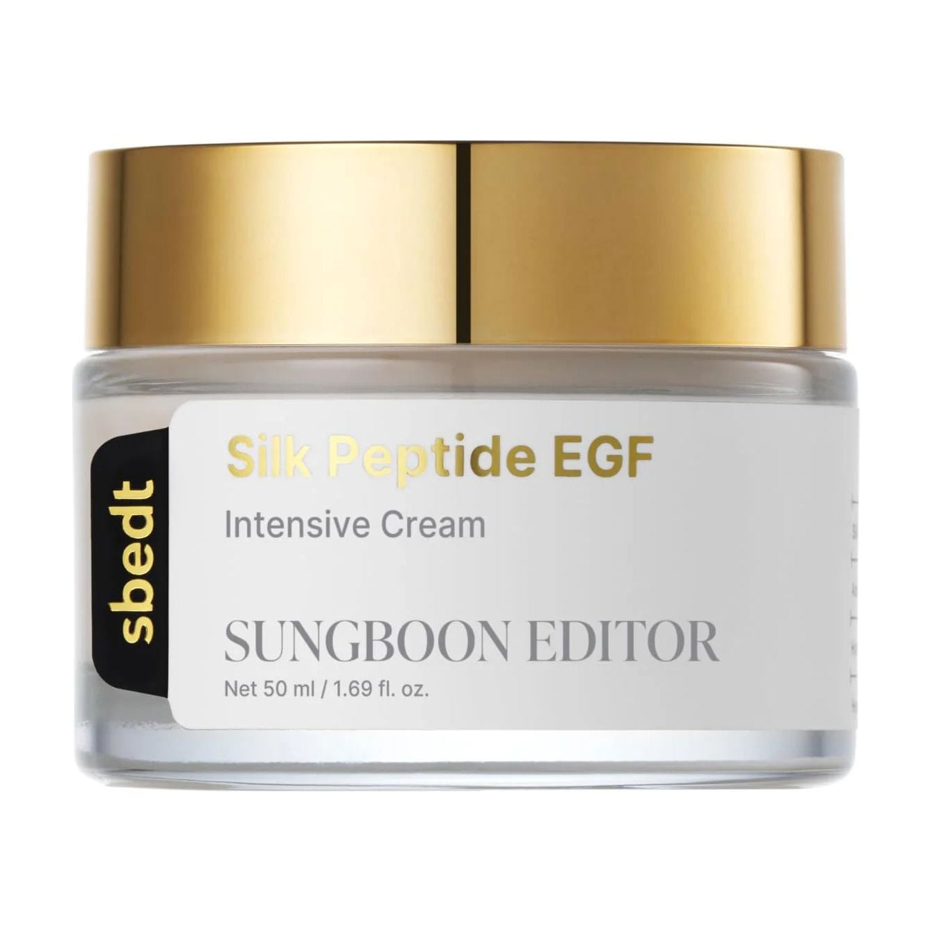 Крем-ліфтинг для обличчя Sungboon Editor Silk Peptide EGF Intensive Lifting Cream з шовком та пептидами, 50 мл